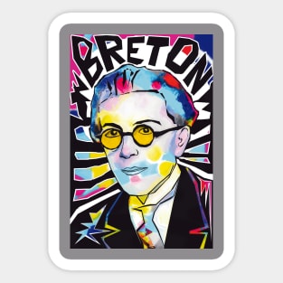 André Breton VI Sticker